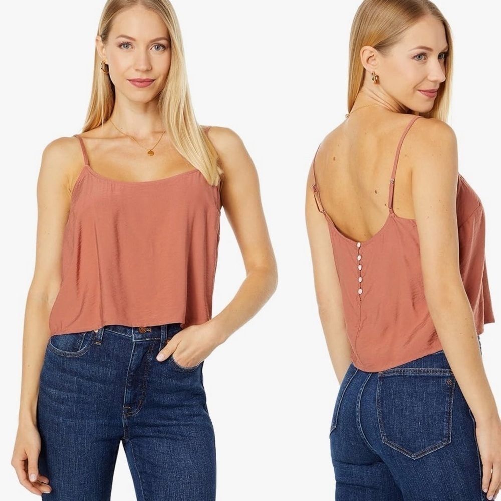 Madewell Jada Tank Turkish Twill Camisole Top Size XL NEW
